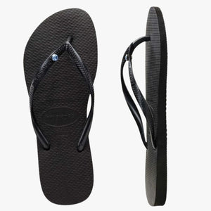 Havaianas Slim Coloured Crystal Thong