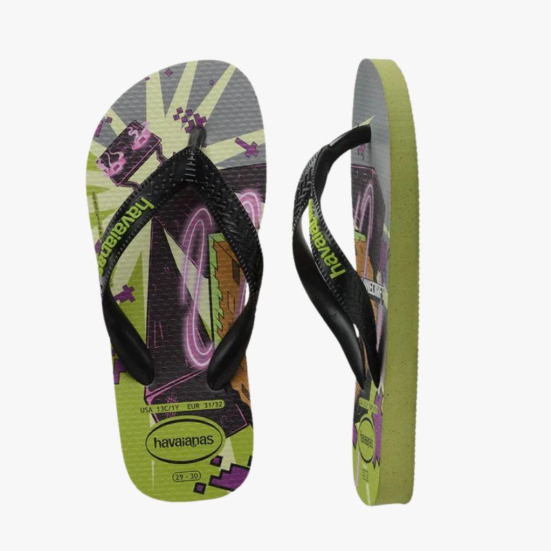 Havaianas Kids Top Minecraft Thongs