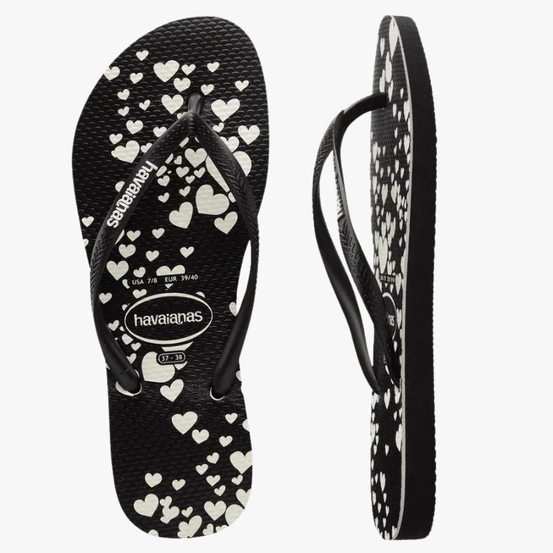 Havaianas Slim Mini Hearts Thongs