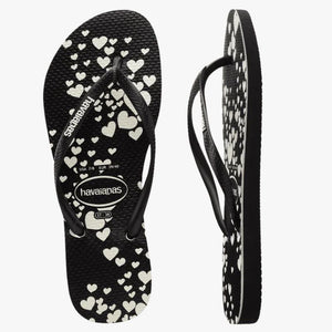 Havaianas Slim Mini Hearts Thongs