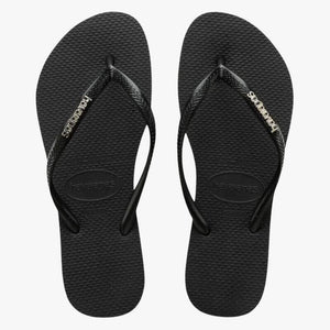 Havaianas Slim Metal Logo Thong
