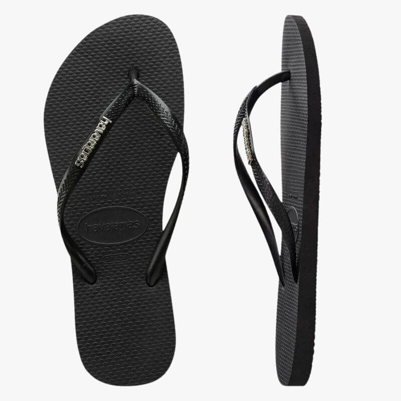 Havaianas Slim Metal Logo Thong