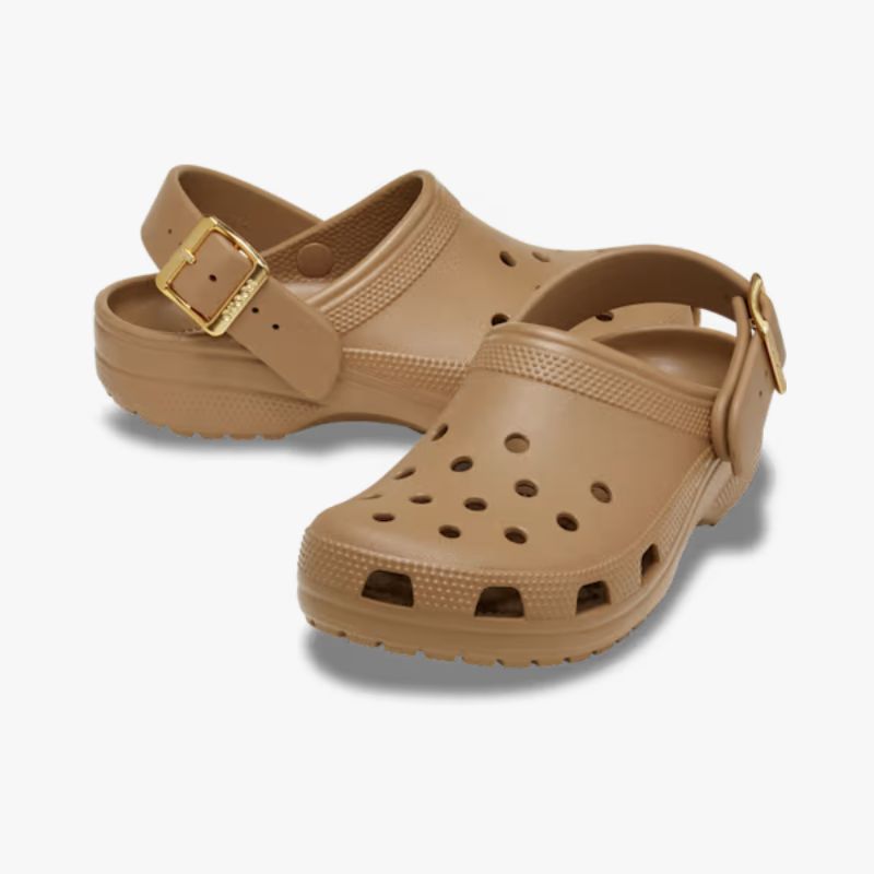 Crocs Metallic Buckle Clog