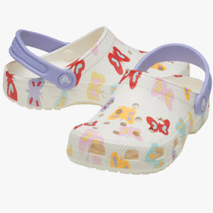 Crocs Toddler Classic Butterfly Graphic Clog
