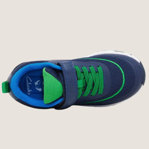 Clarks Kids North Adjustable Runner