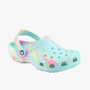 Crocs Kids Classic Marbled Clog