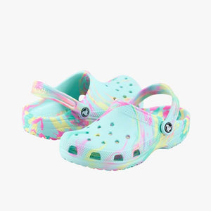 Crocs Kids Classic Marbled Clog