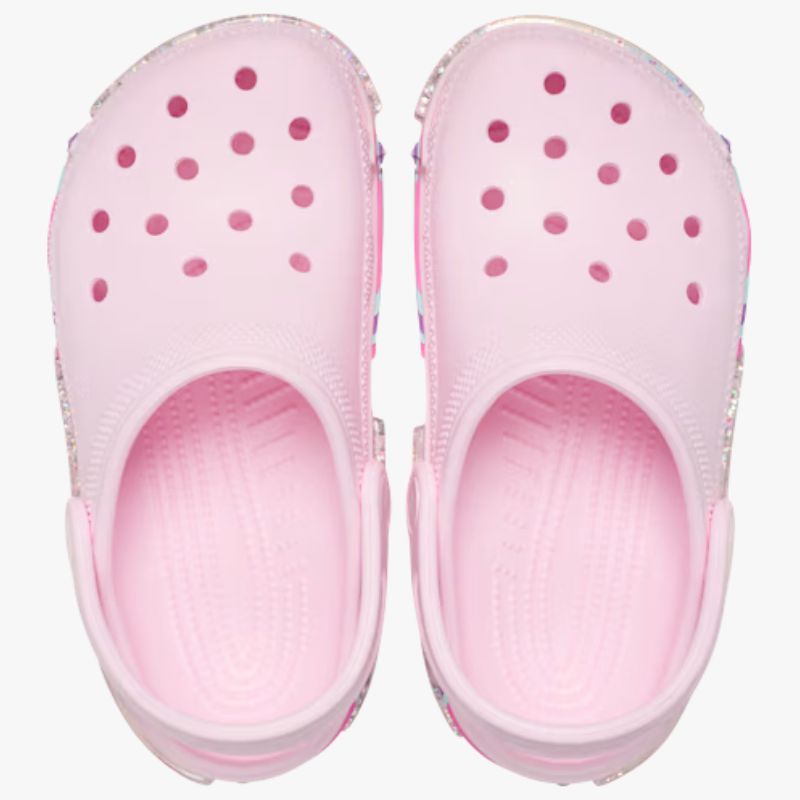 Crocs Kids Classic Star Sparkle Shaker Clog
