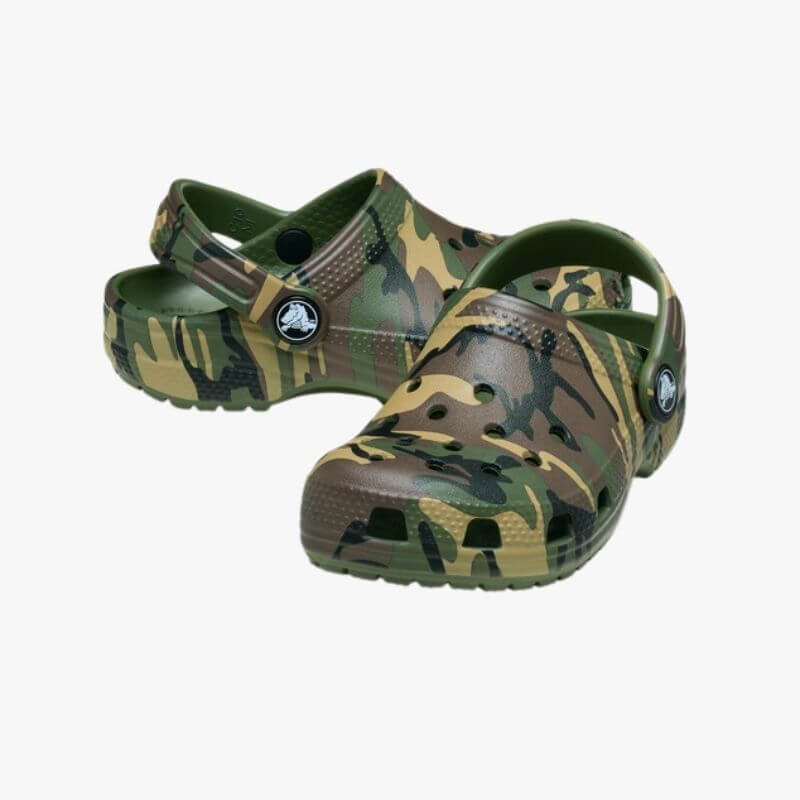 Classic Kids Camouflage Clog