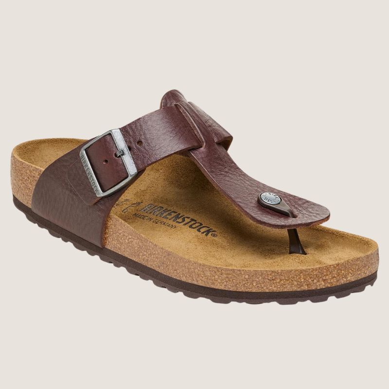 Birkenstock Safaga Regular (Natural Oiled Leather)