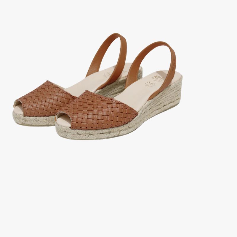 Ria Menorca Trenza Avarcas Wedge