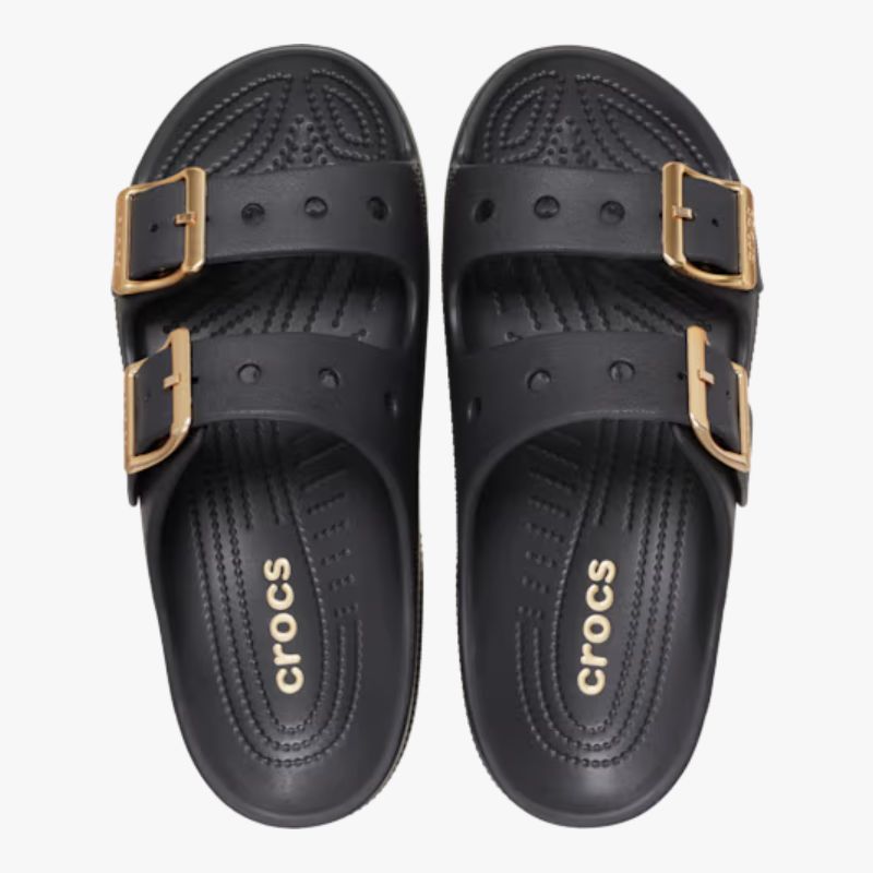 Crocs Saturday Metallic Buckle Sandal