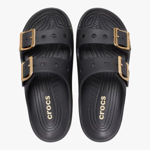 Crocs Saturday Metallic Buckle Sandal