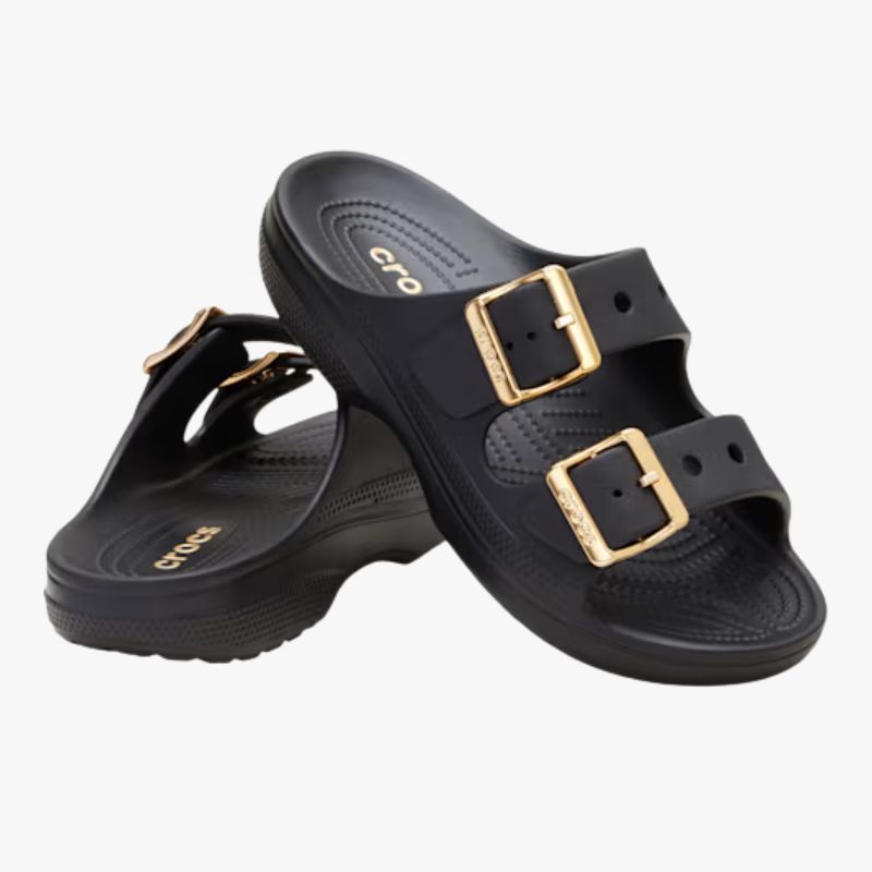 Crocs Saturday Metallic Buckle Sandal