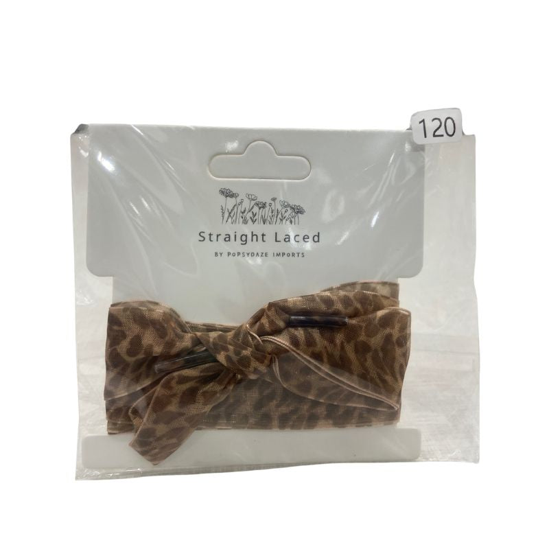 Popsydaze Leopard Sheer Lace