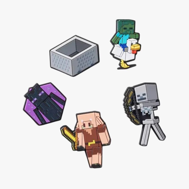Crocs Minecraft 5 Pack Jibbitz Charms