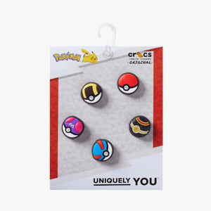 Crocs Poke Ball 5 Pack Jibbitz Charms