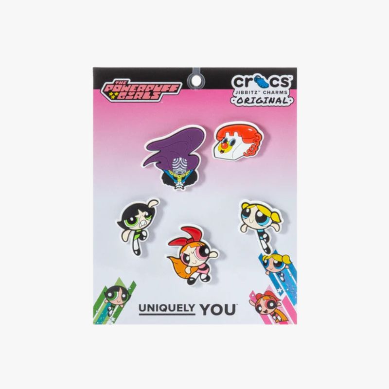 Crocs Powerpuff Girls 5 Pack Jibbitz Charms