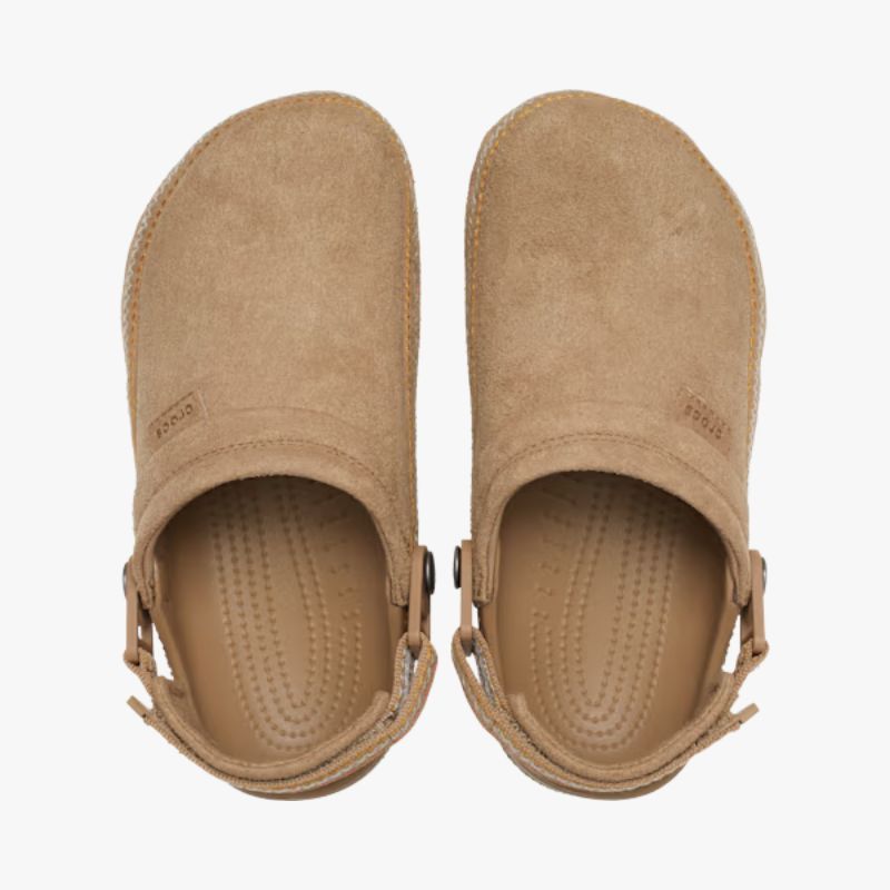 Crocs Crafted Vegan Suede Stitched Clog