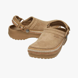 Crocs Crafted Vegan Suede Stitched Clog