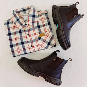 Grosby Ranch Junior Elastic Side Boot