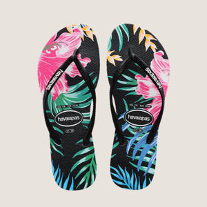 Havaianas Kids Slim Floral Palm Thong