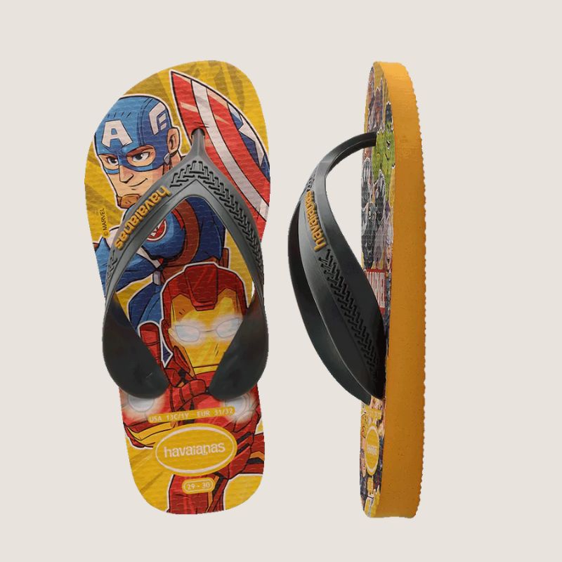 Havaianas Kids Max Marvel Thongs